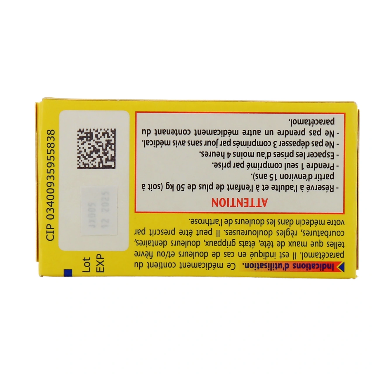 Doliprane 1000 mg - Vue 3