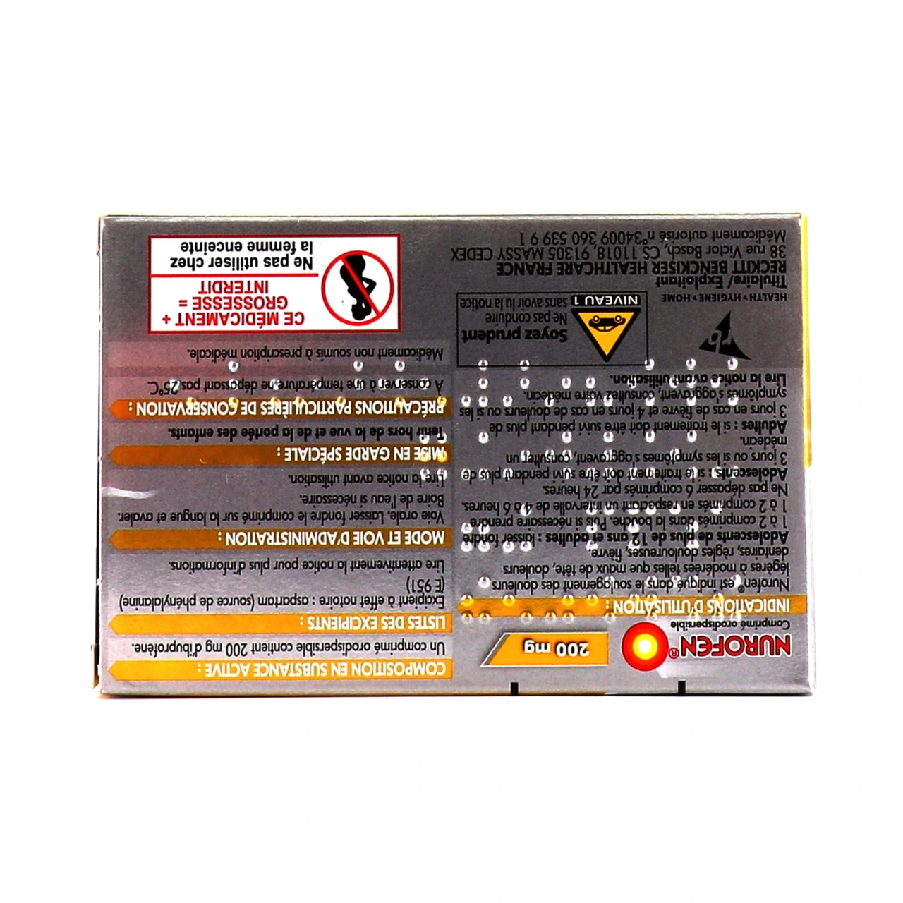Nurofen 200 mg comprimés - Vue 2