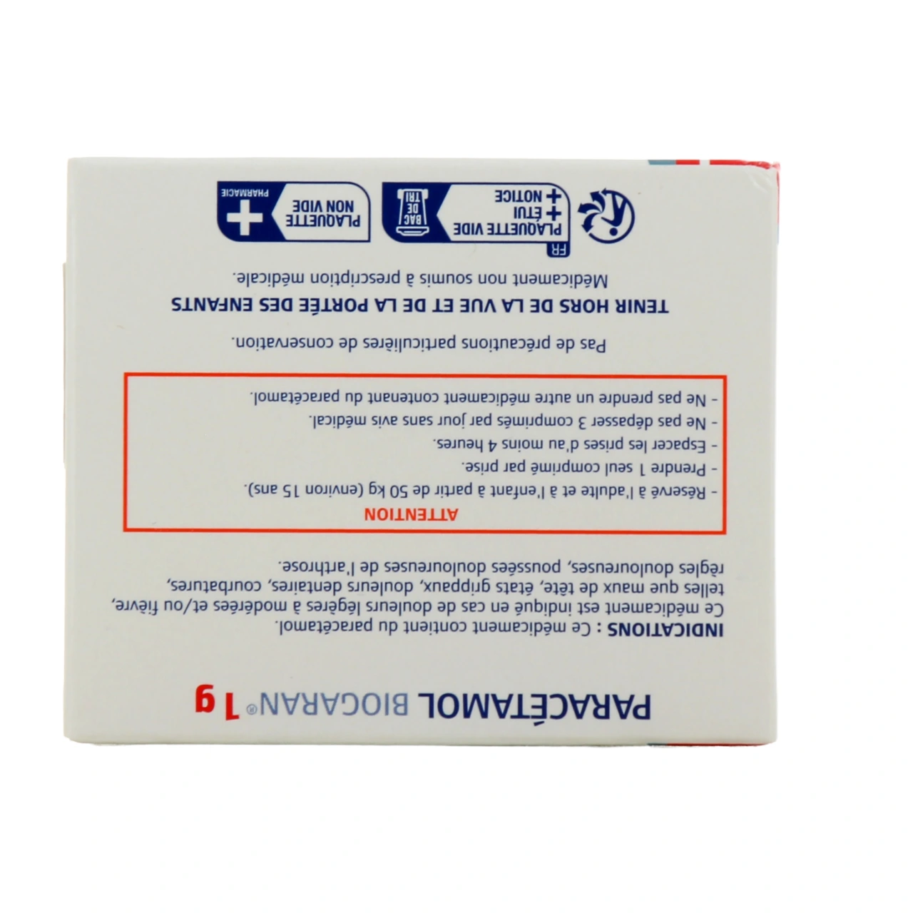 Paracétamol 1g - Vue 11
