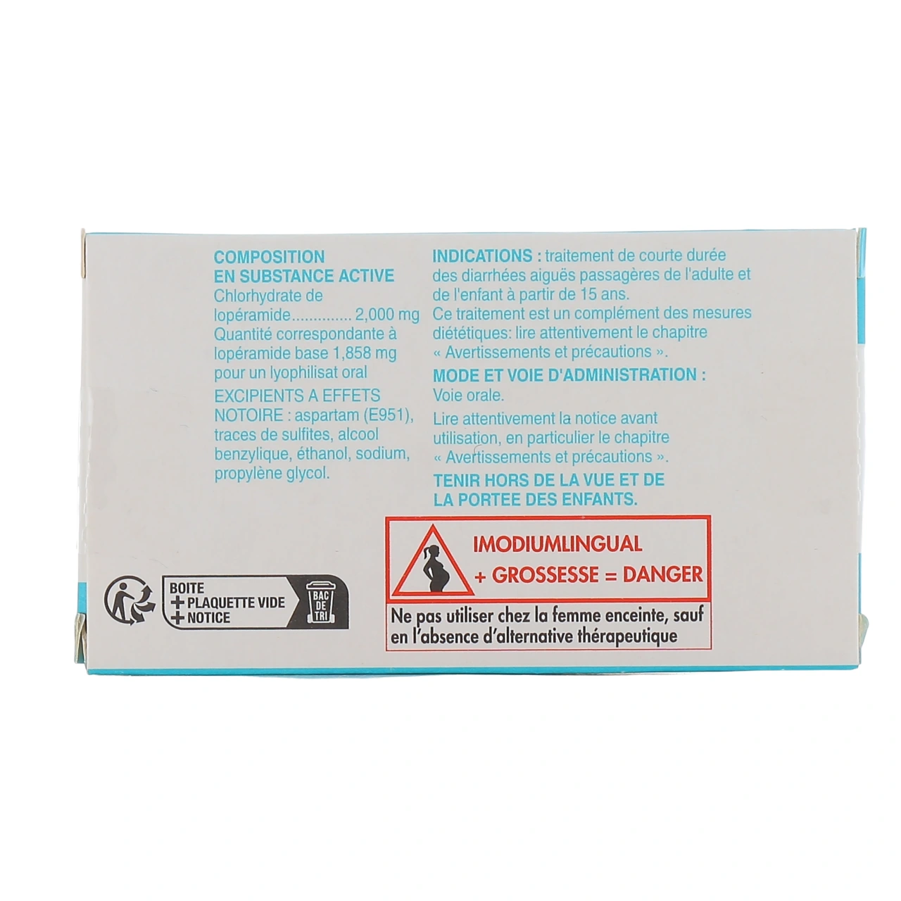 Imodium Lingual - Vue 3