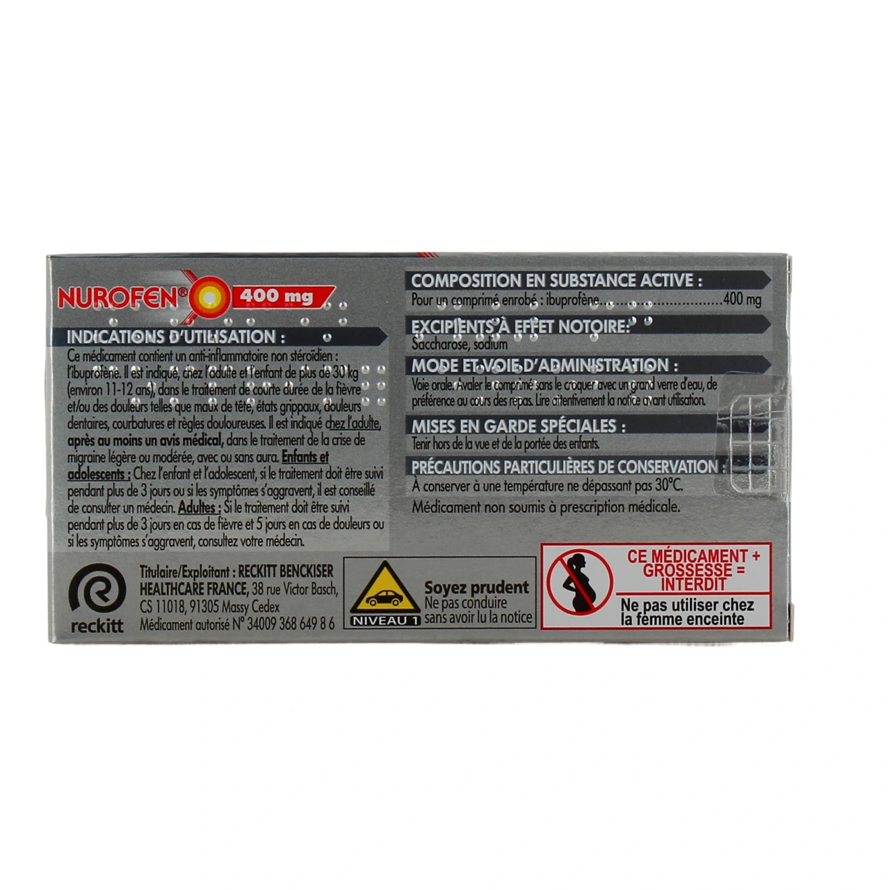 Nurofen 400mg - Vue 3