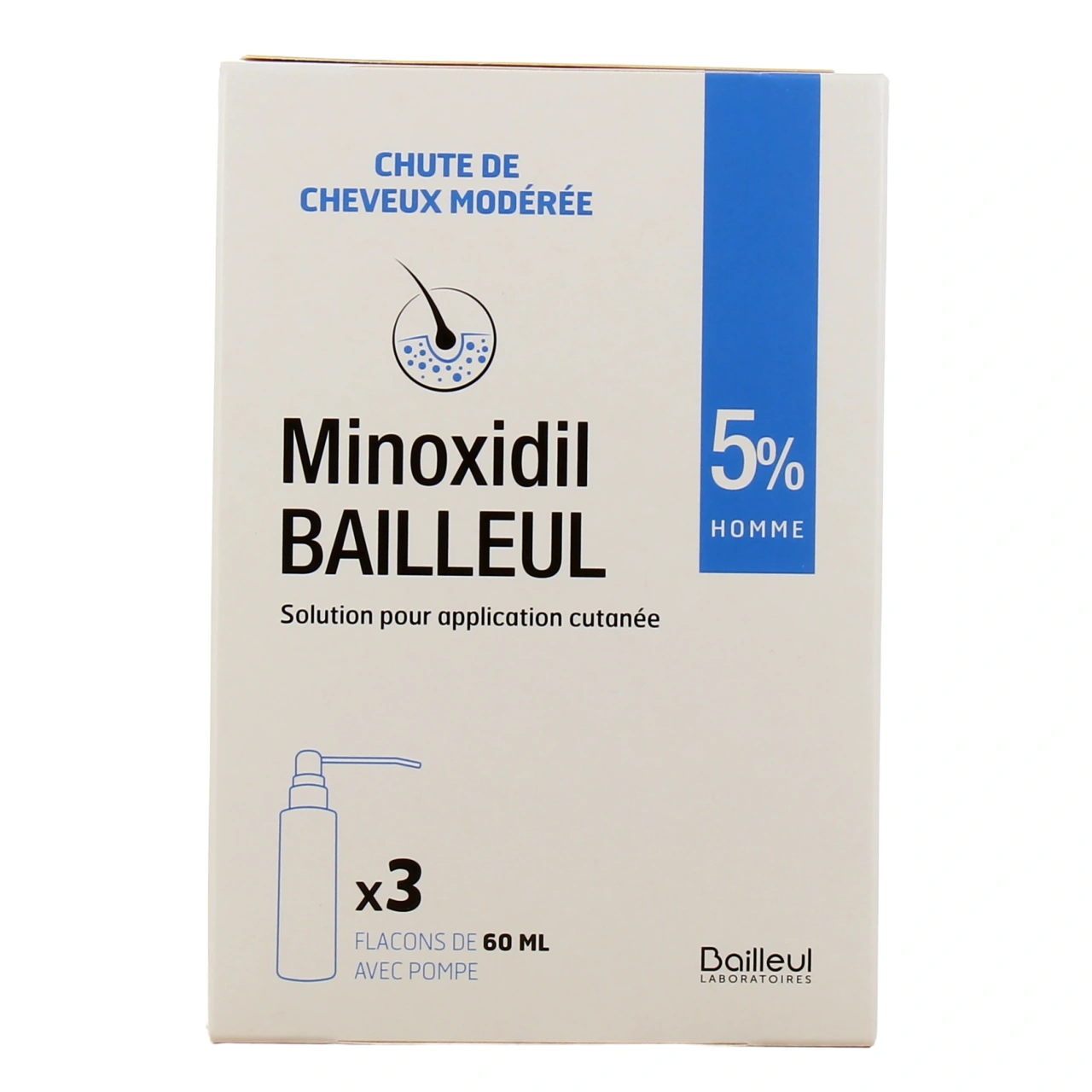 Minoxidil 5% - Vue 2