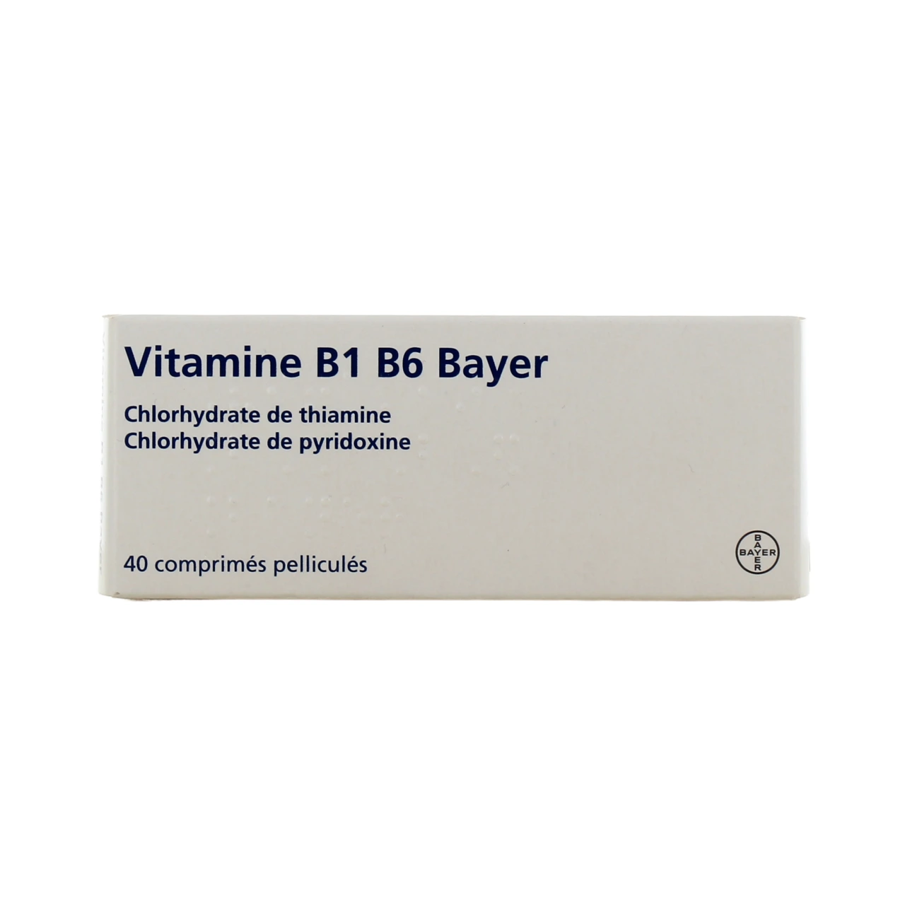Vitamines B1 B6 Comprimés Bayer - Vue 5