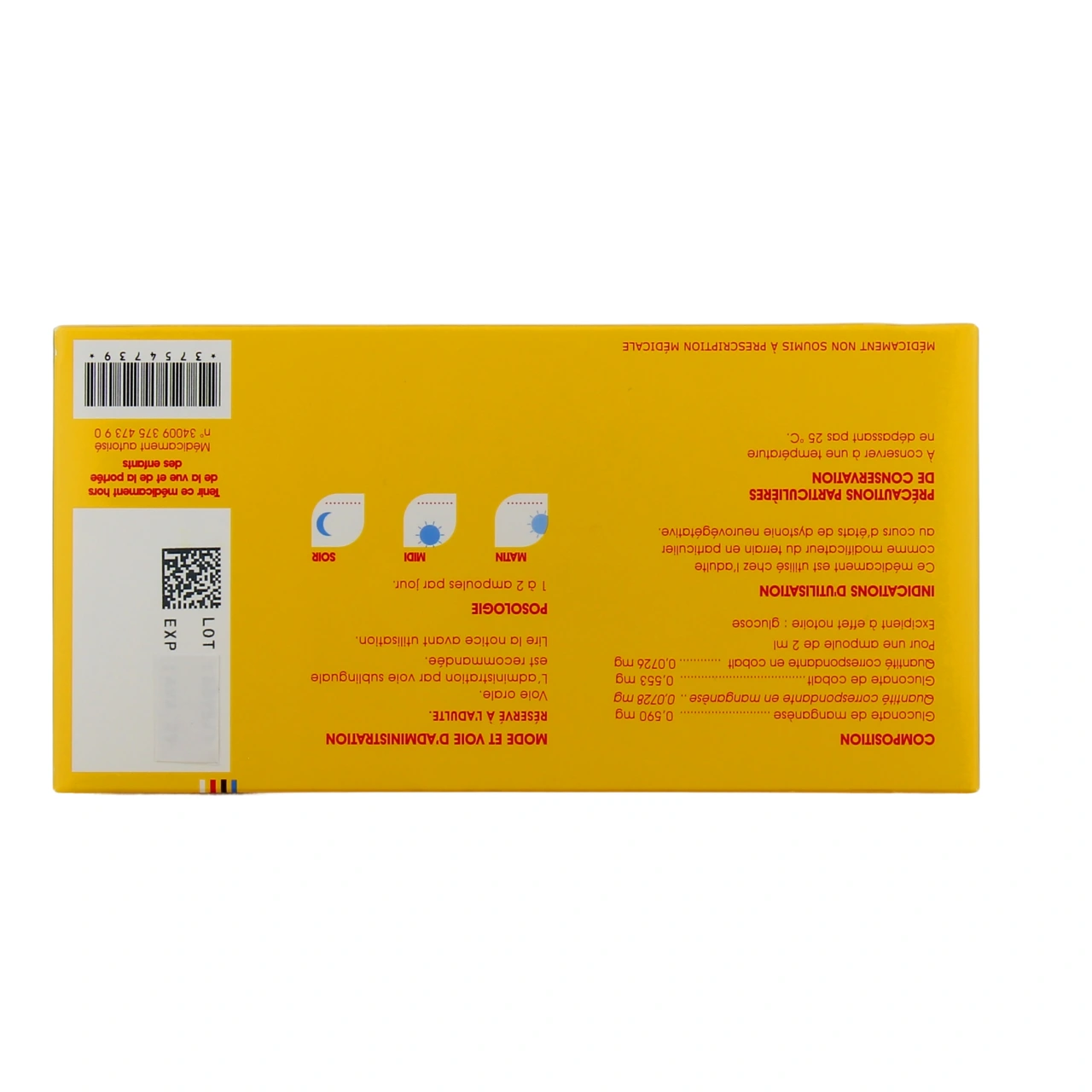 Oligosol Manganèse Cobalt - Vue 3