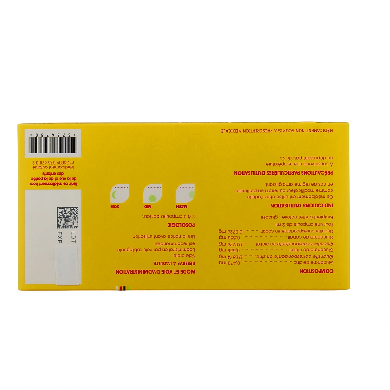 Oligosol Zinc Nickel Cobalt - Vue 3