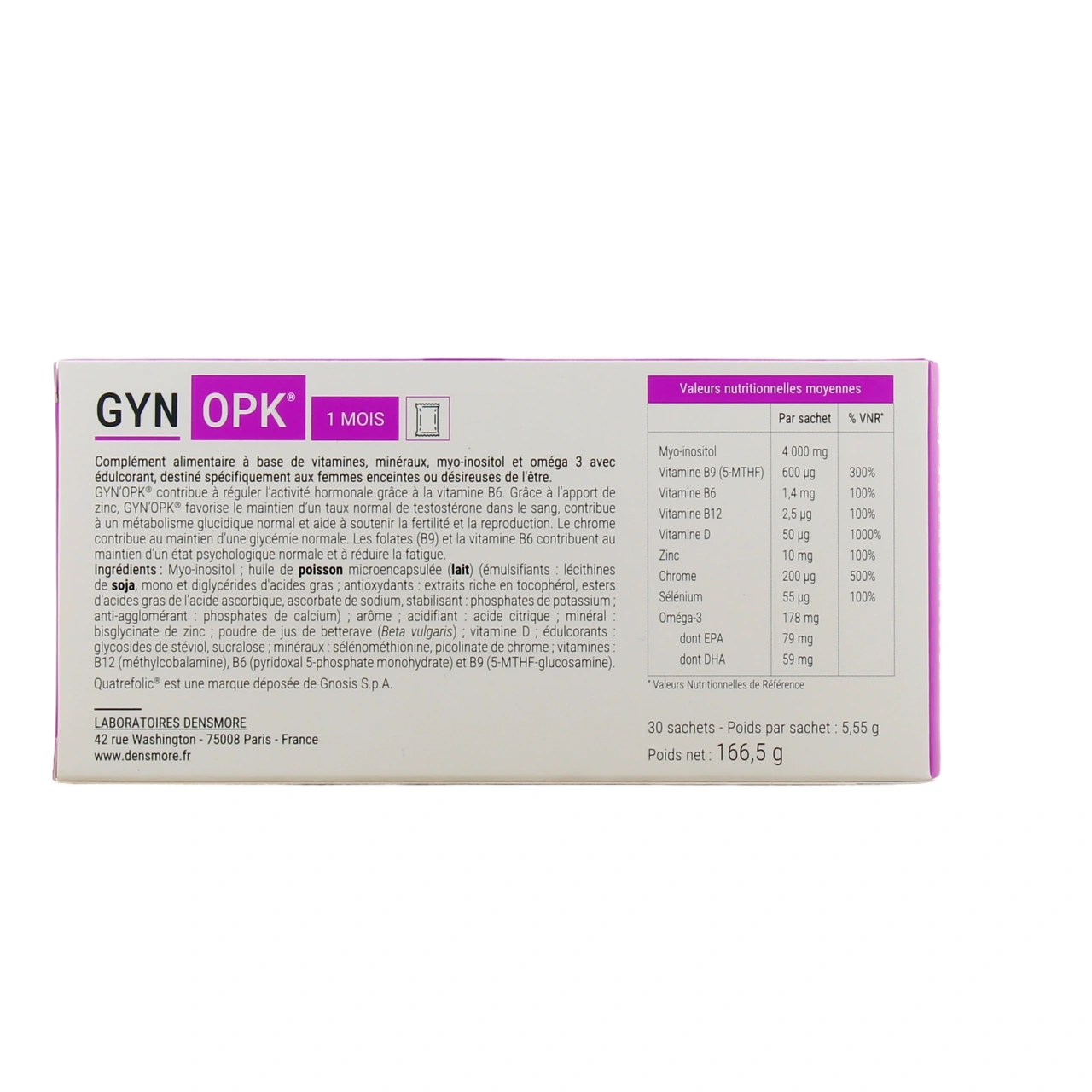 Densmore Gyn OPK Régulation Hormonale - Vue 3