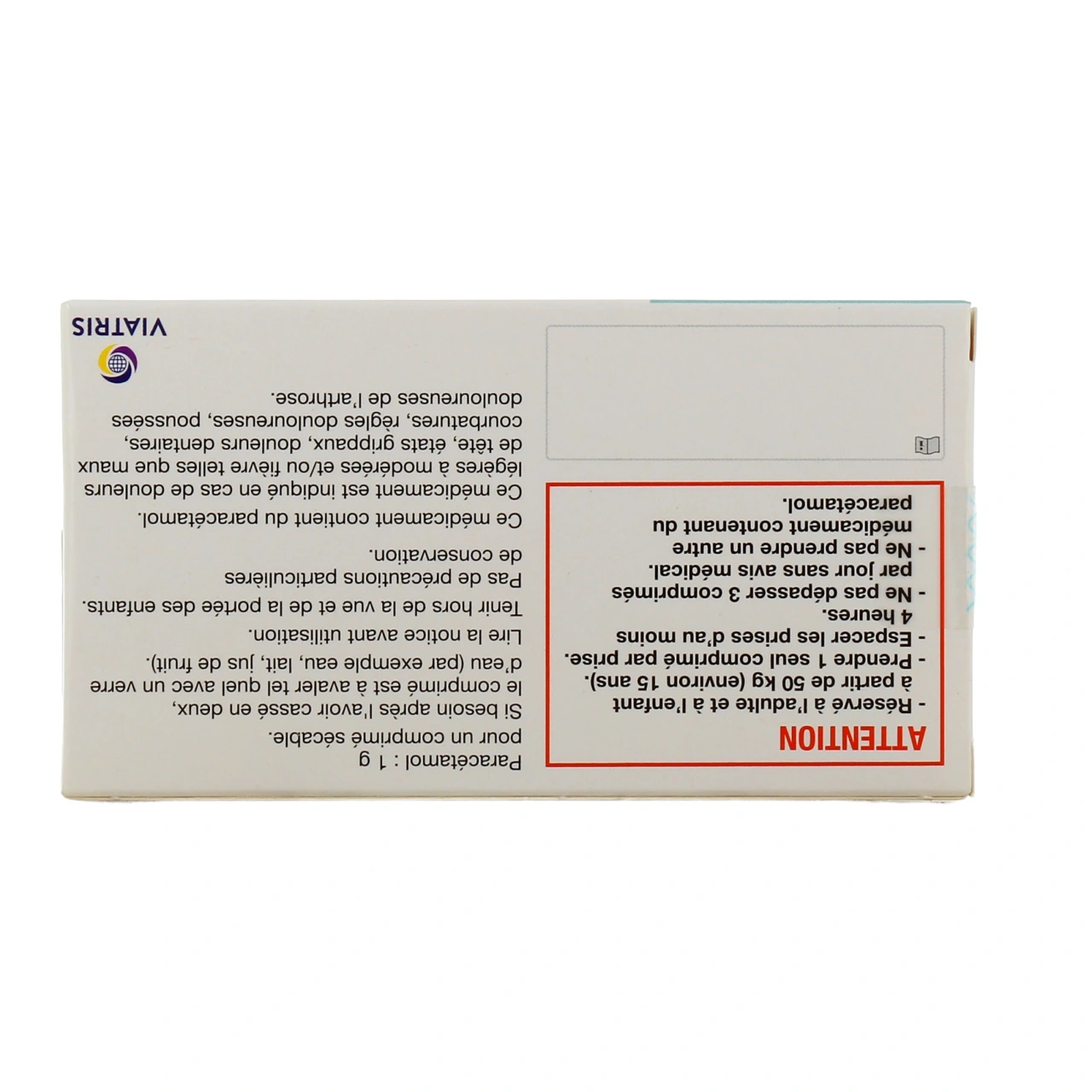 Paracétamol 1g - Vue 19