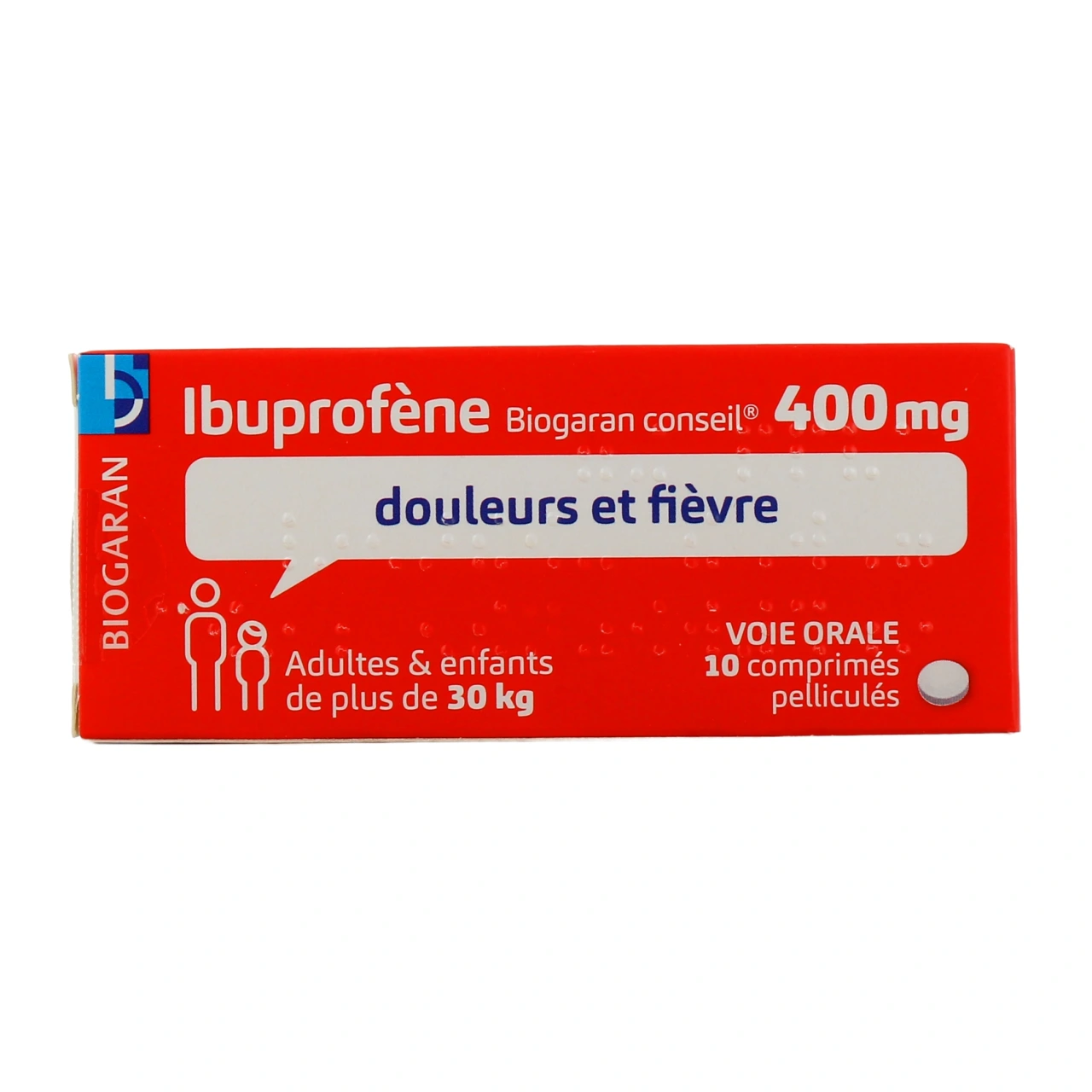 Ibuprofène 400 mg - Vue 2