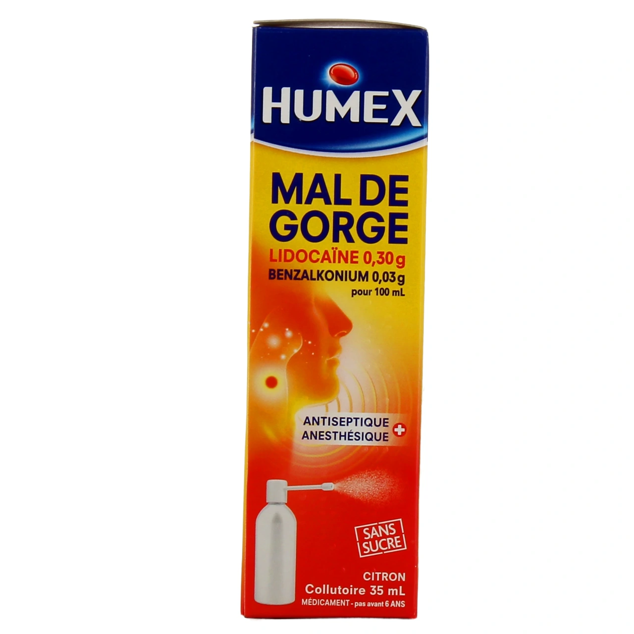 Humex Mal de Gorge Spray - Vue 3