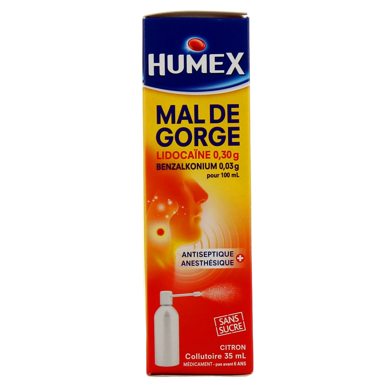 Humex Mal de Gorge Spray - Vue 2