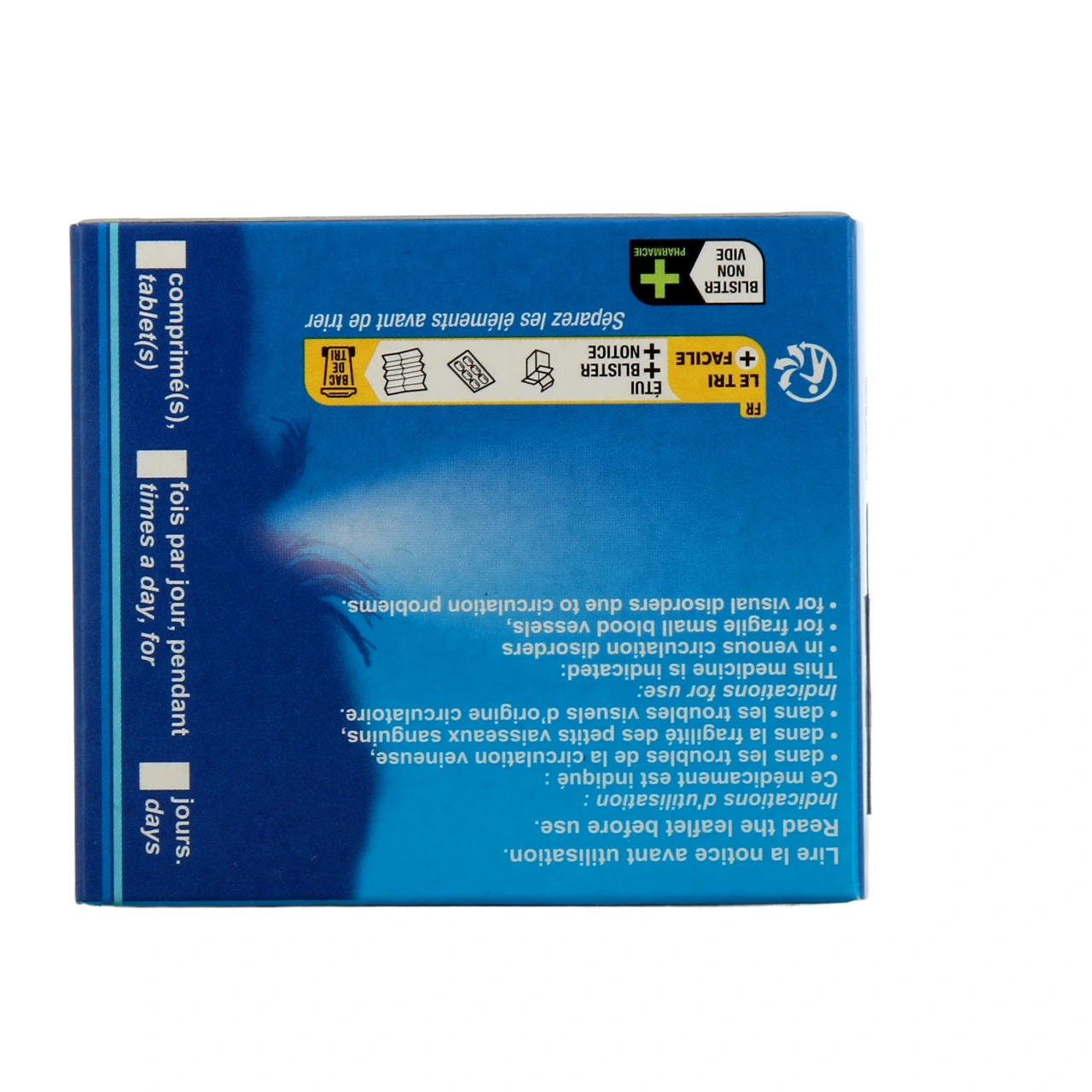 Difrarel 100 mg - Vue 3