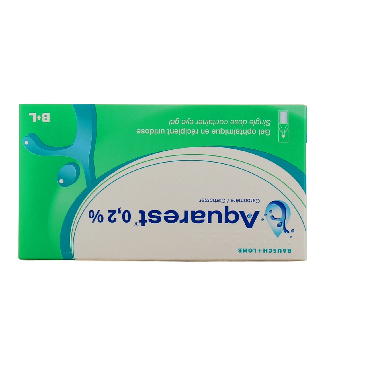 Aquarest 0,2% gel ophtalmique - Vue 3