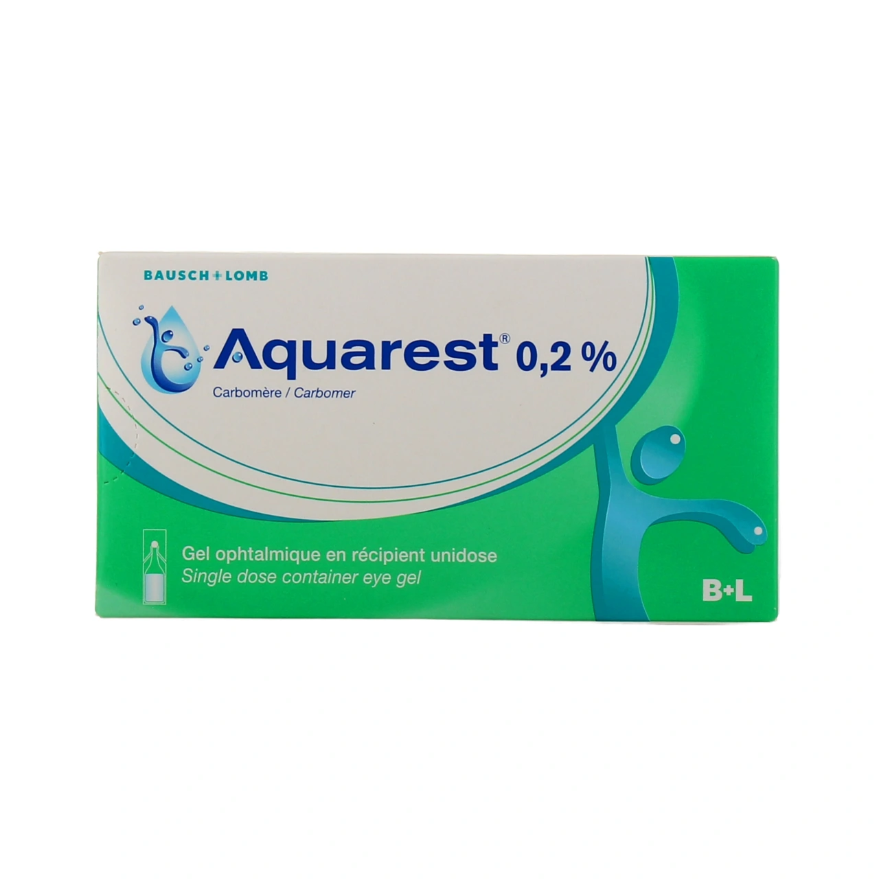 Aquarest 0,2% gel ophtalmique - Vue 2
