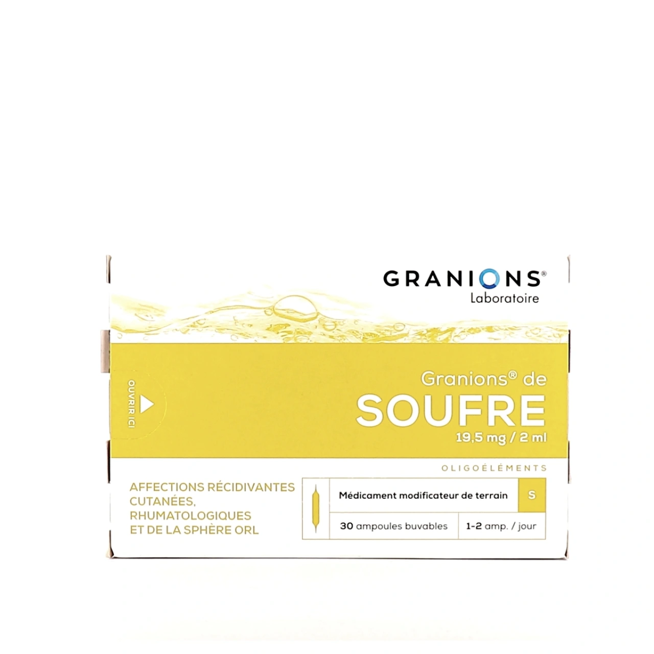 Granions soufre - Granions