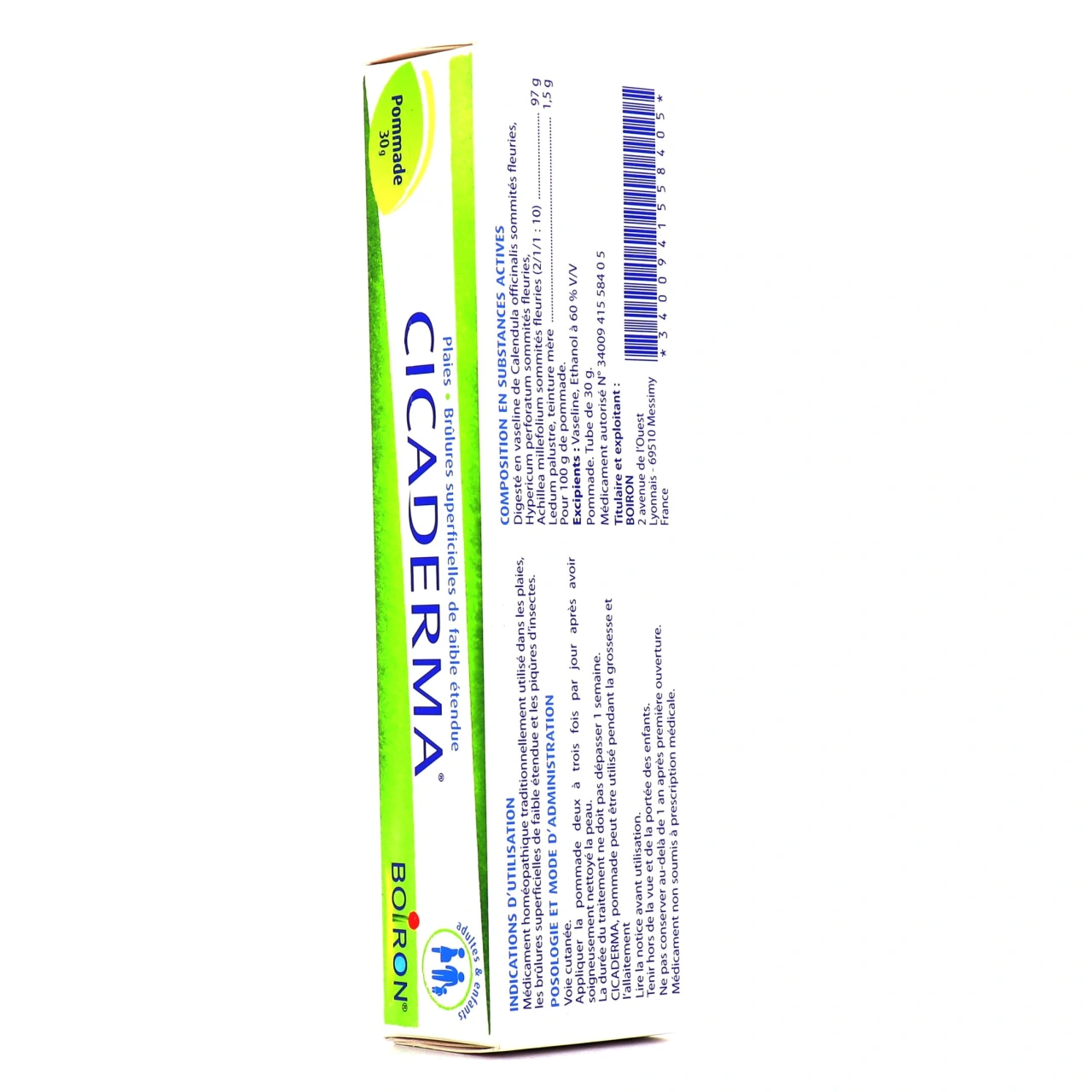 Boiron Cicaderma - Vue 2