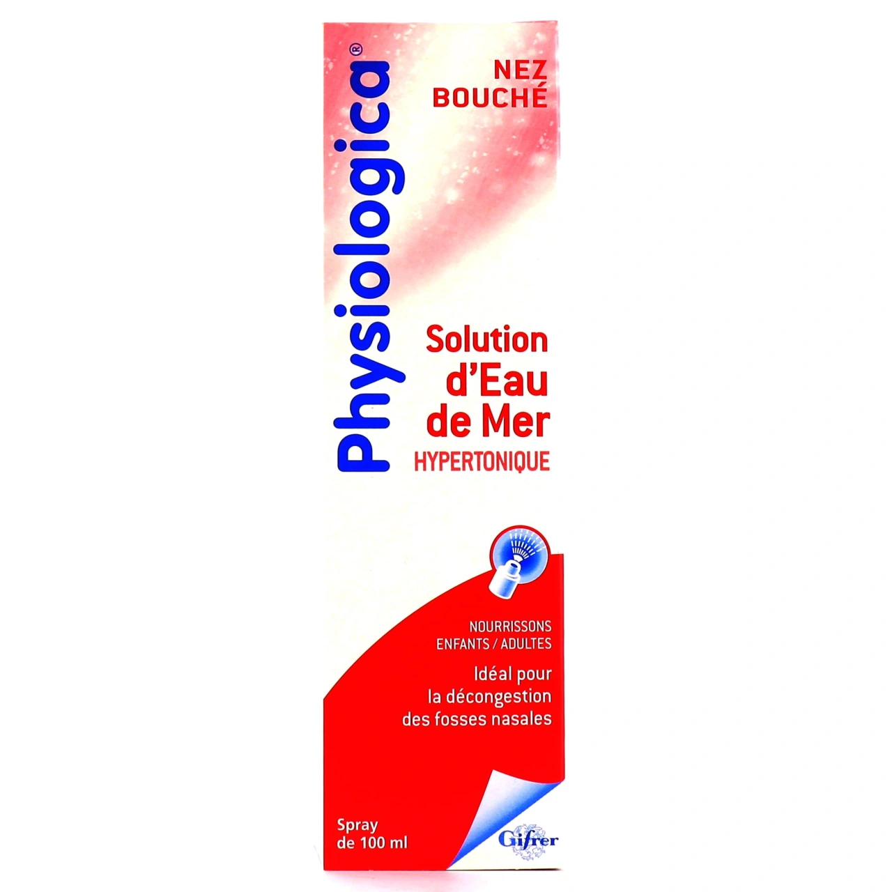 Physiologica Nez Bouché Solution d'Eau de Mer Hypertonique - Vue 3