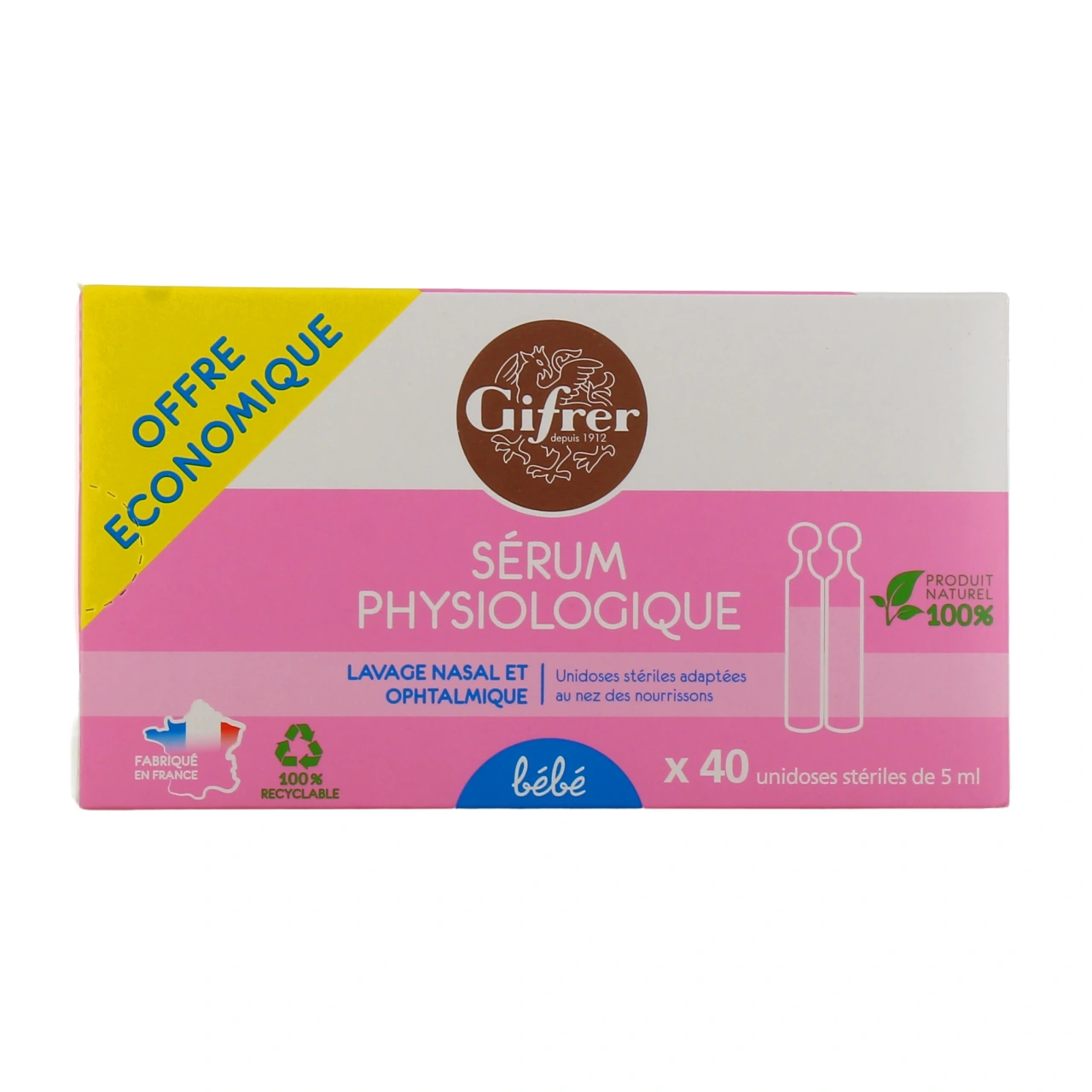 Gifrer Sérum physiologique - Vue 2