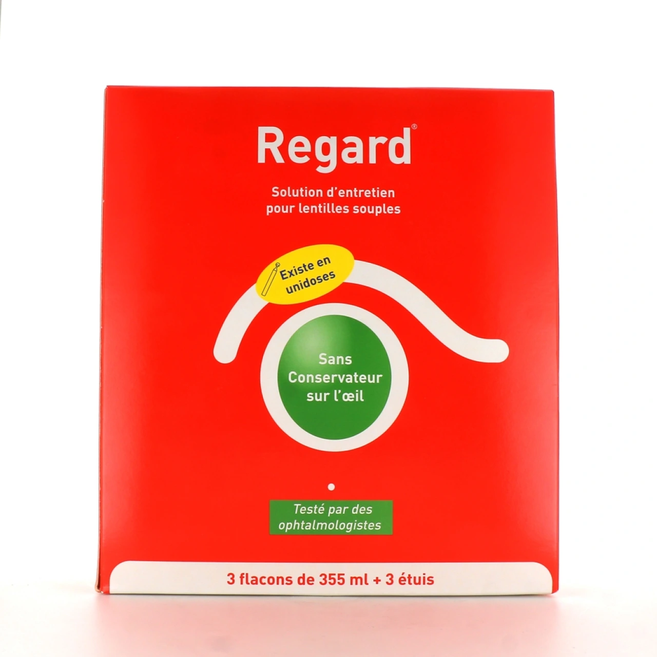 Regard Solution d'Entretien Lentilles Souples - Vue 2