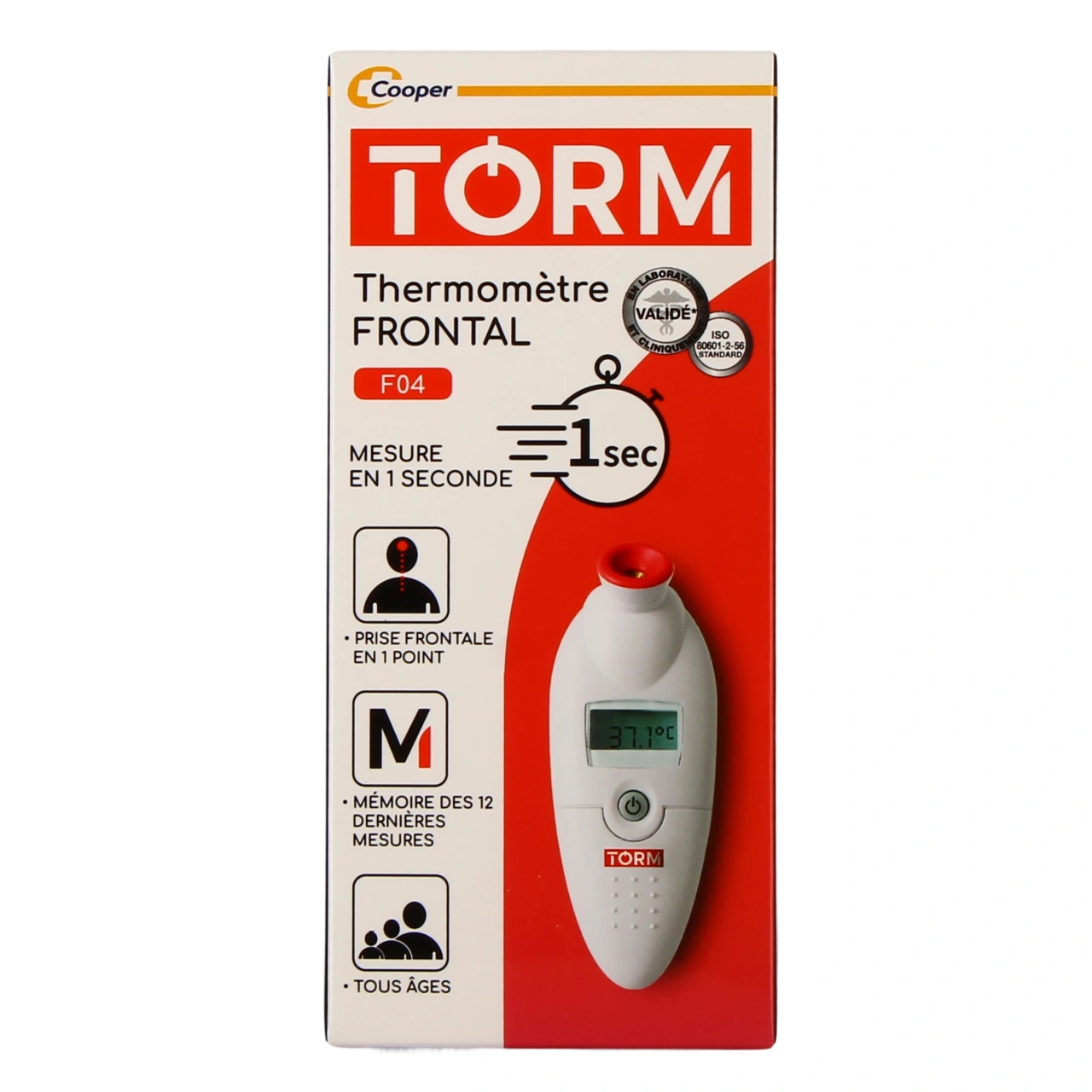 Torm Thermomètre frontal F04 - Vue 2
