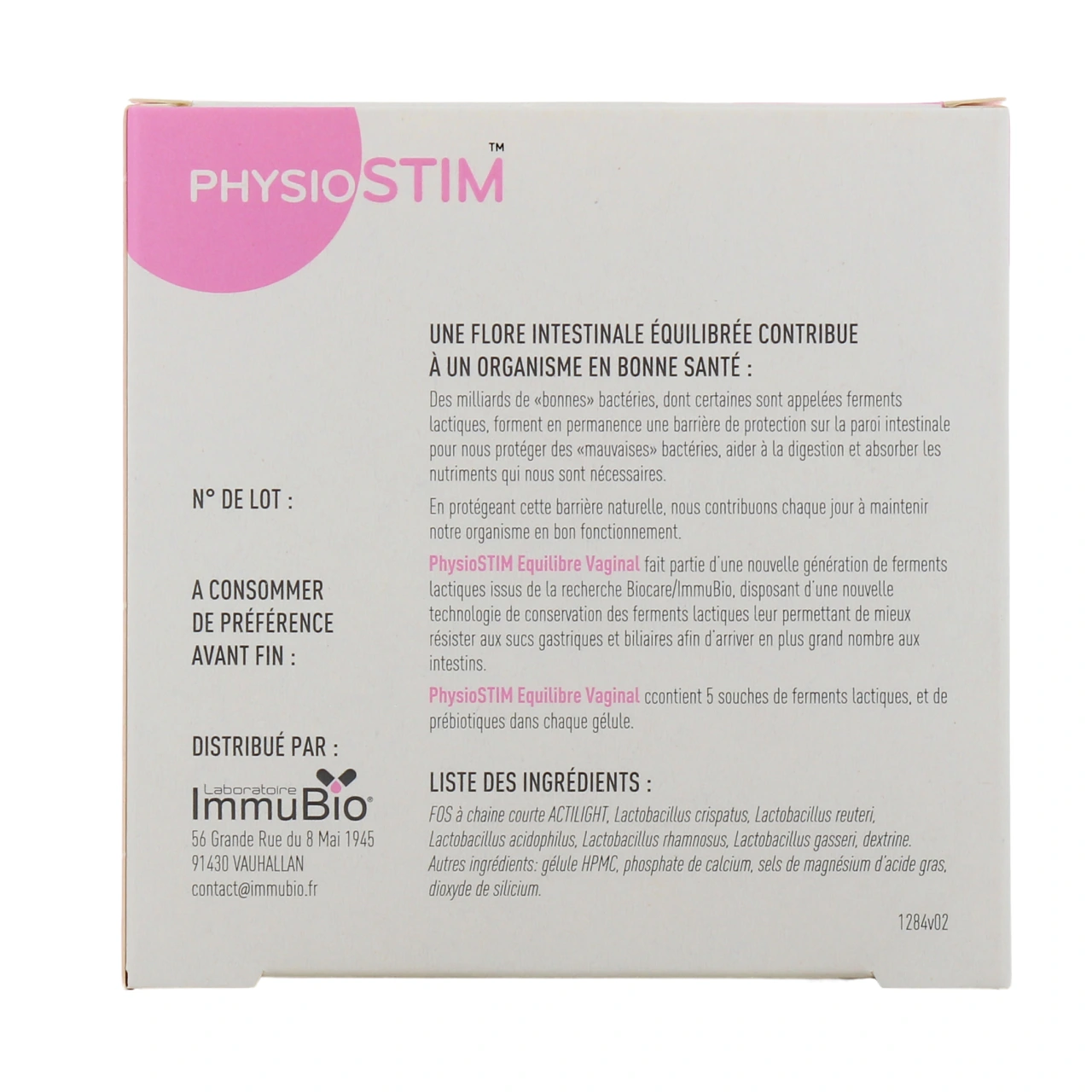 Physiostim Equilibre Vaginal - Vue 3