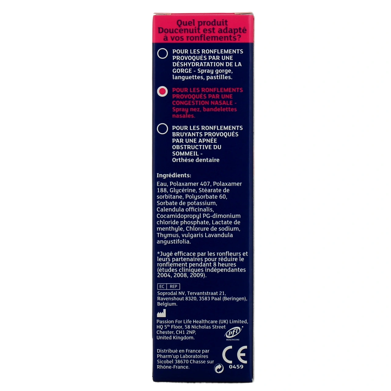 Douce Nuit Spray Nasal Anti-Ronflement - Vue 3