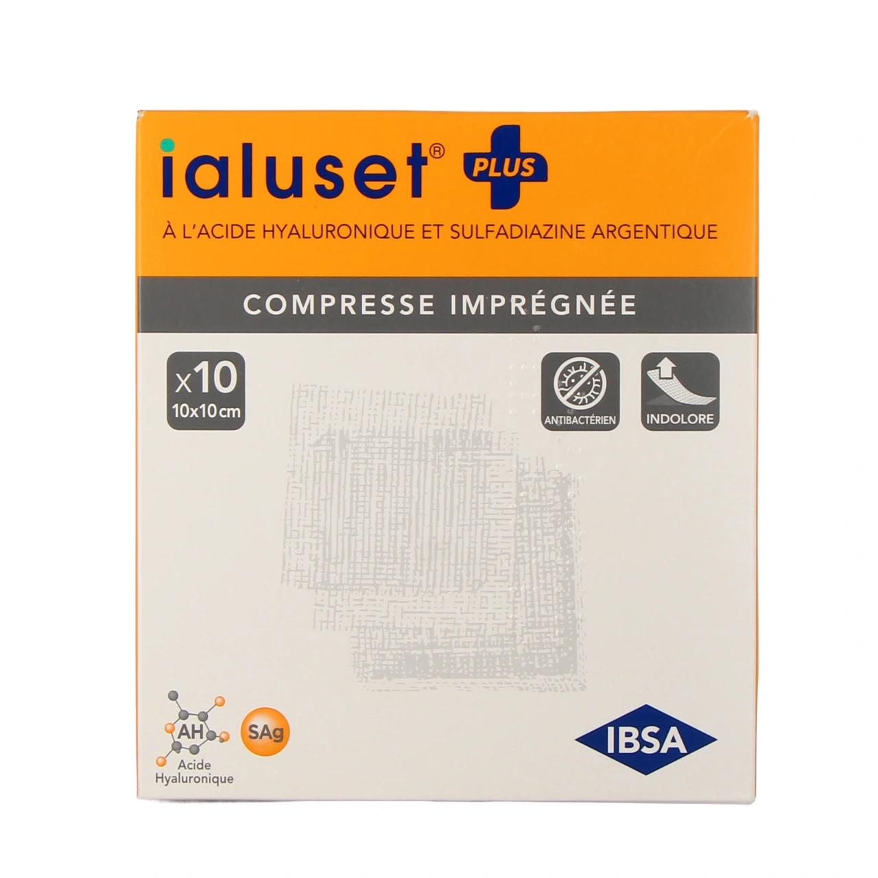 Ialuset Plus Compresses - Vue 2