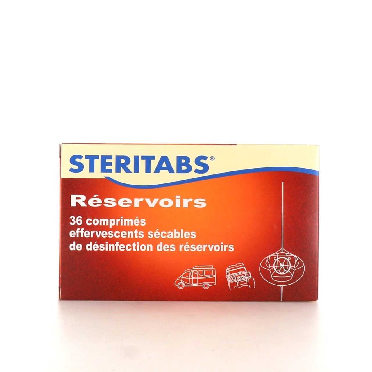 Steritabs Comprimés pour désinfection des réservoirs - Sovedis