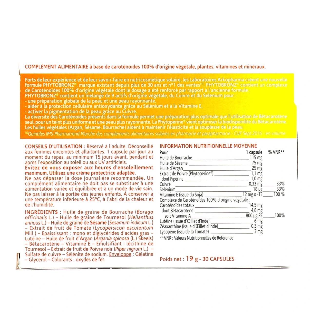 Phytobronz Préparateur Solaire - Vue 8