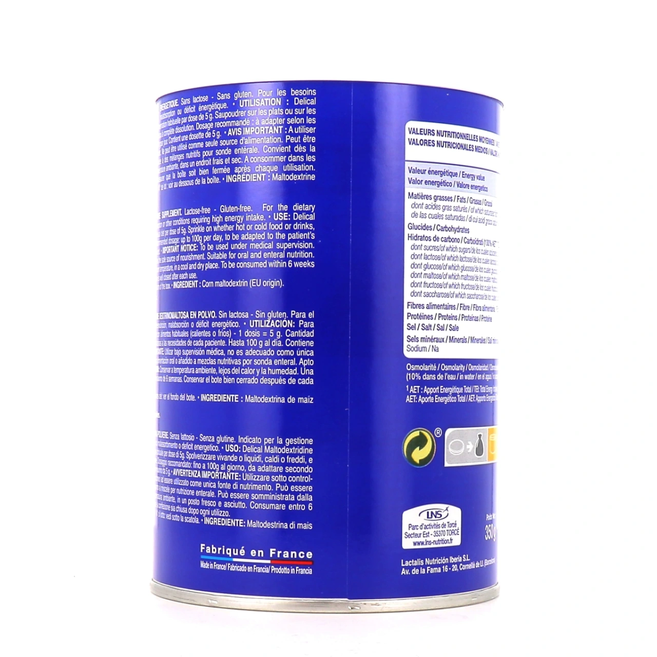 Delical Maltodextridine - Vue 2