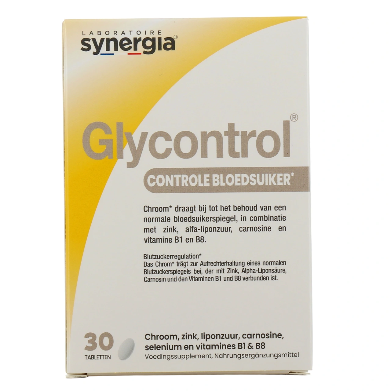 Synergia Glycontrol Contrôle de la Glycémie - Vue 3