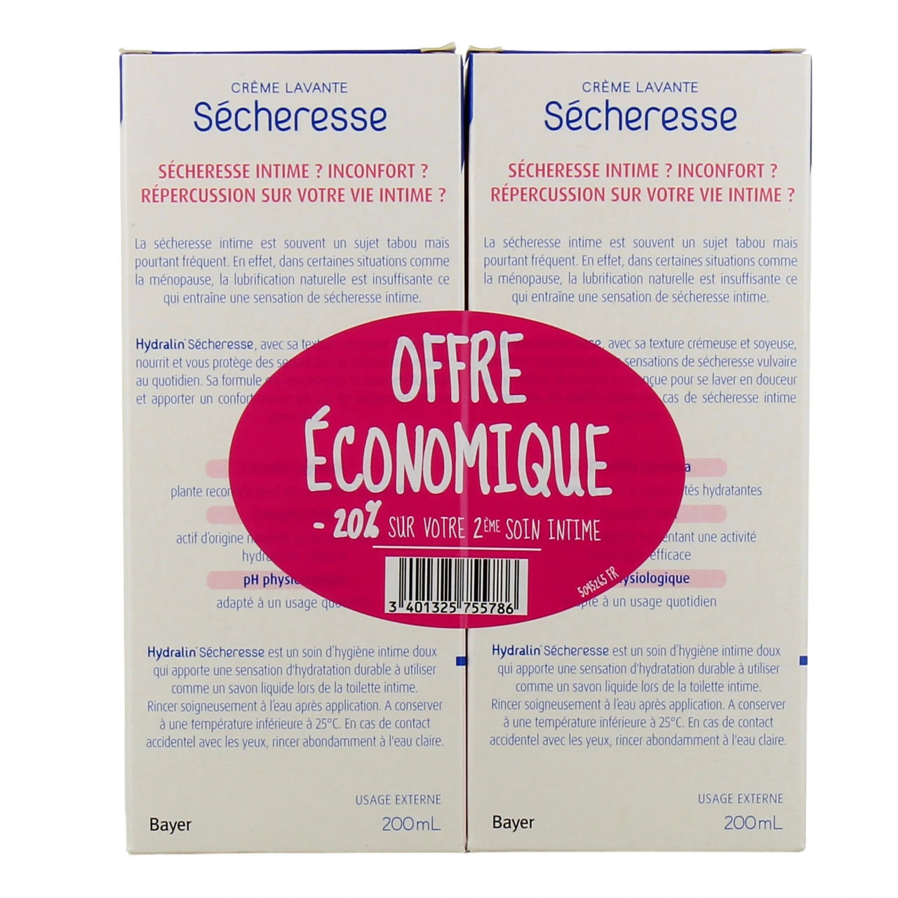 Hydralin Sécheresse Crème Lavante - Vue 9