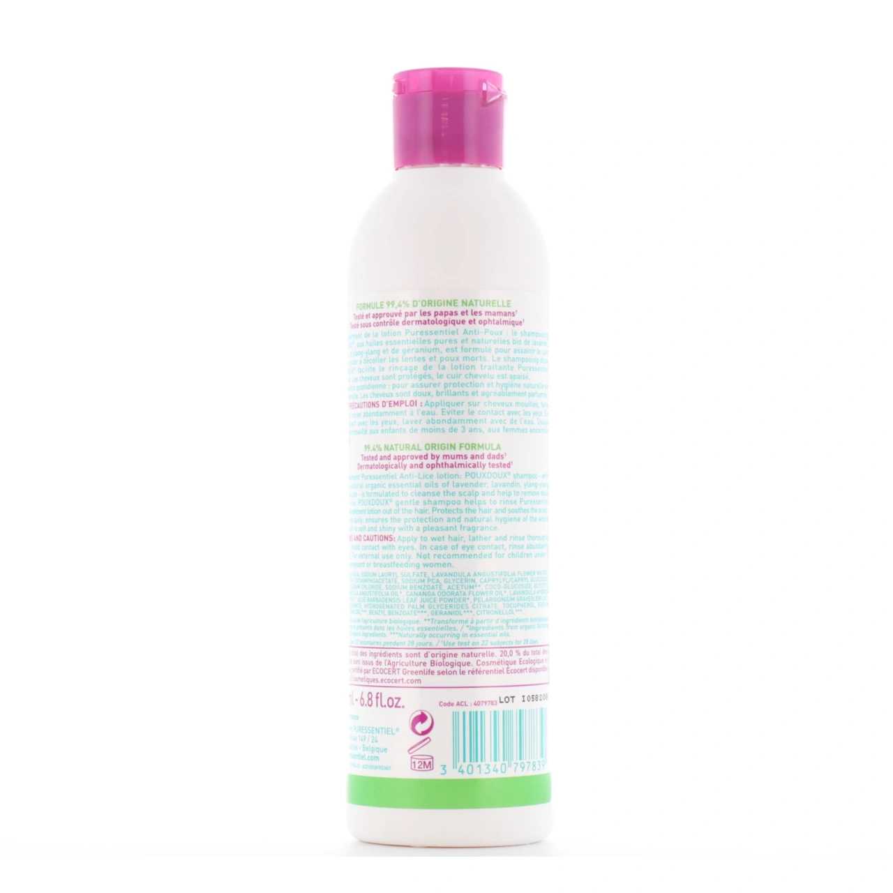 Pouxdoux Shampooing Quotidien Bio - Vue 5
