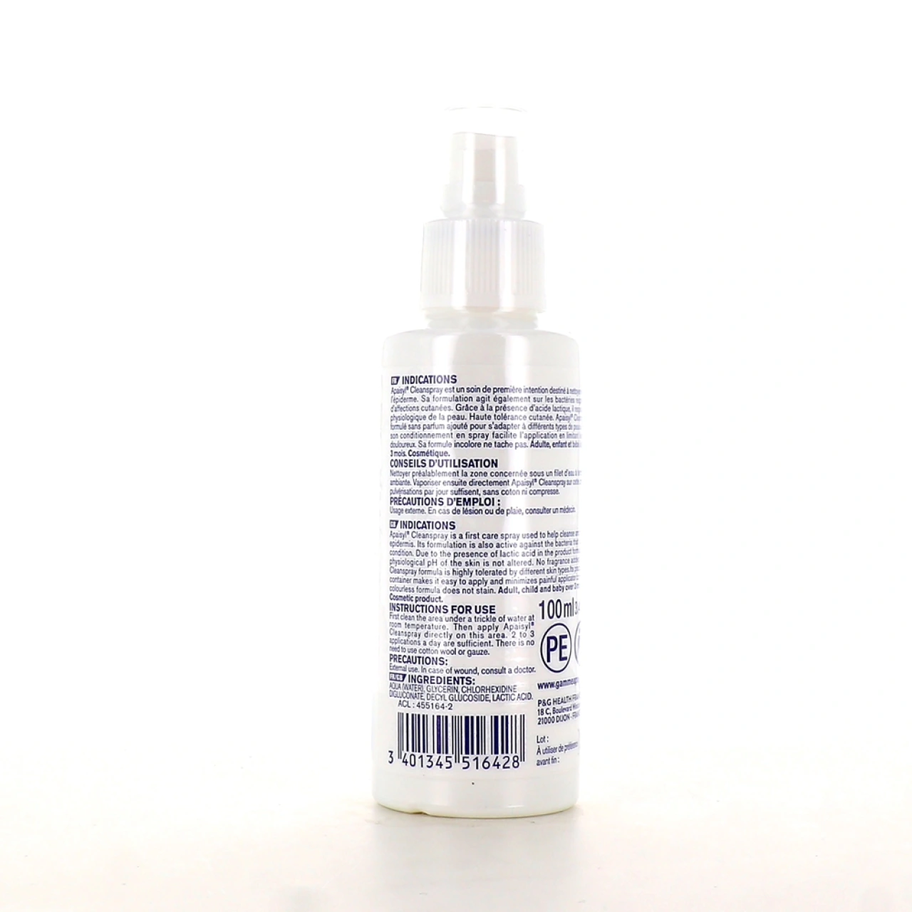Apaisyl Cleanspray - Vue 2