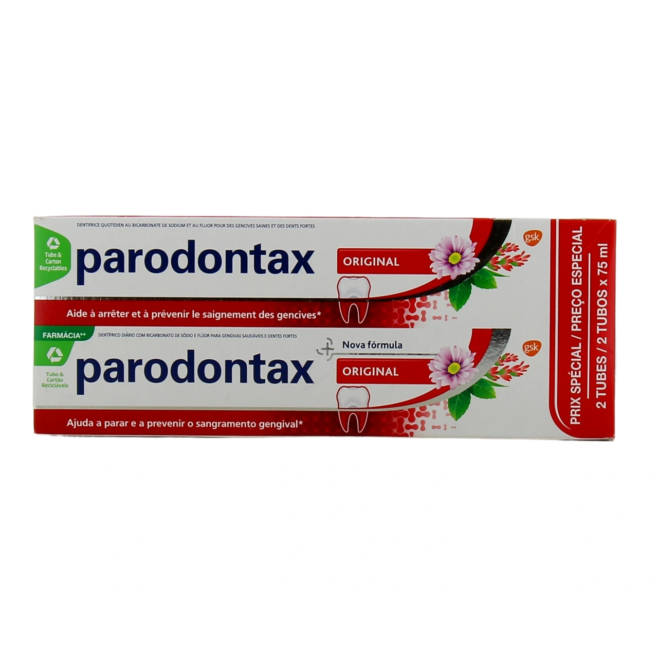 Parodontax Original Dentifrice Pâte Gingivale - Vue 10