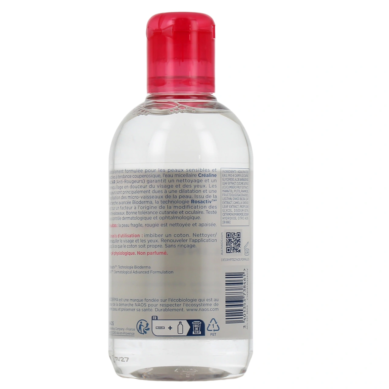 Bioderma Créaline H2O AR Eau micellaire démaquillante - Vue 3