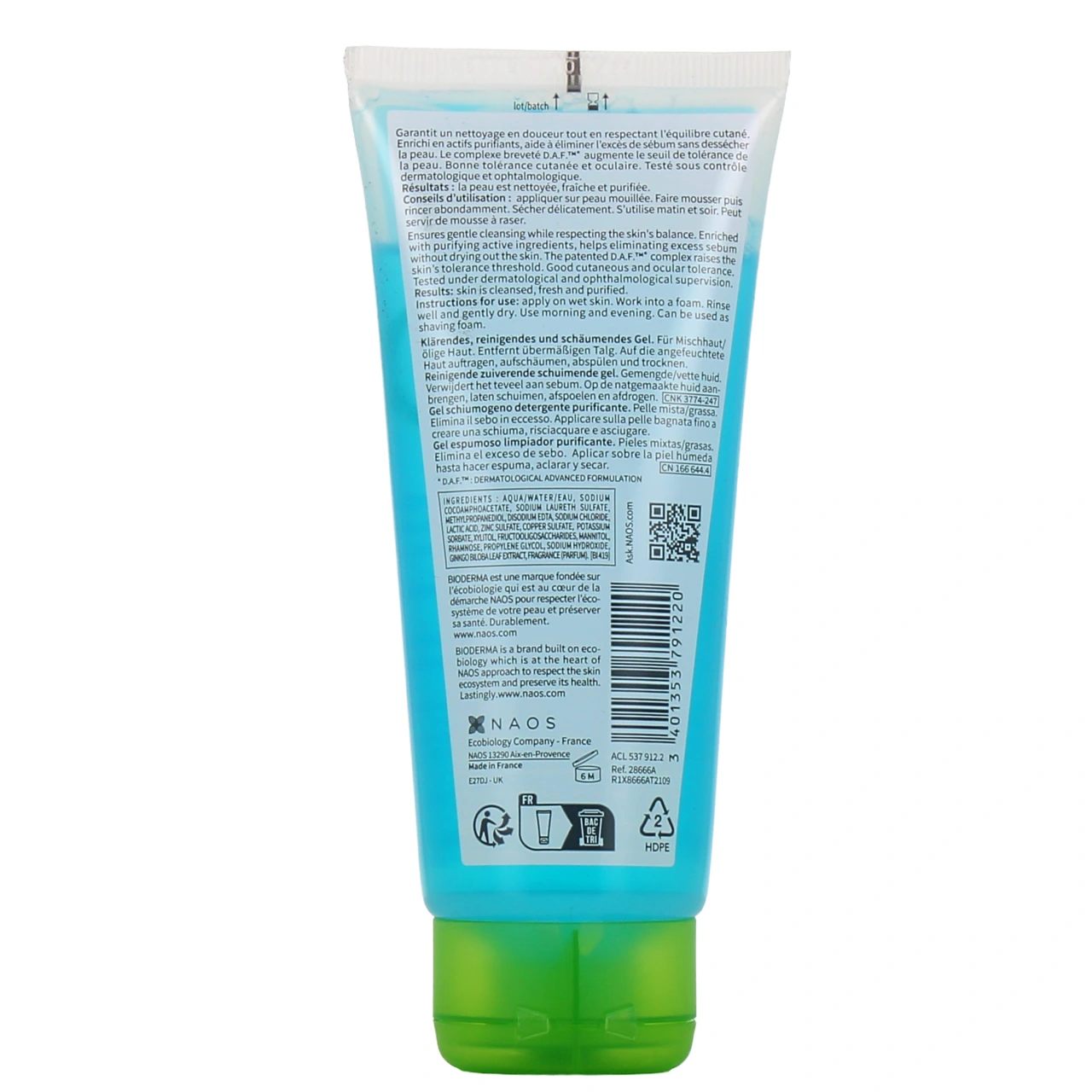 Bioderma Sébium Gel Moussant - Vue 3