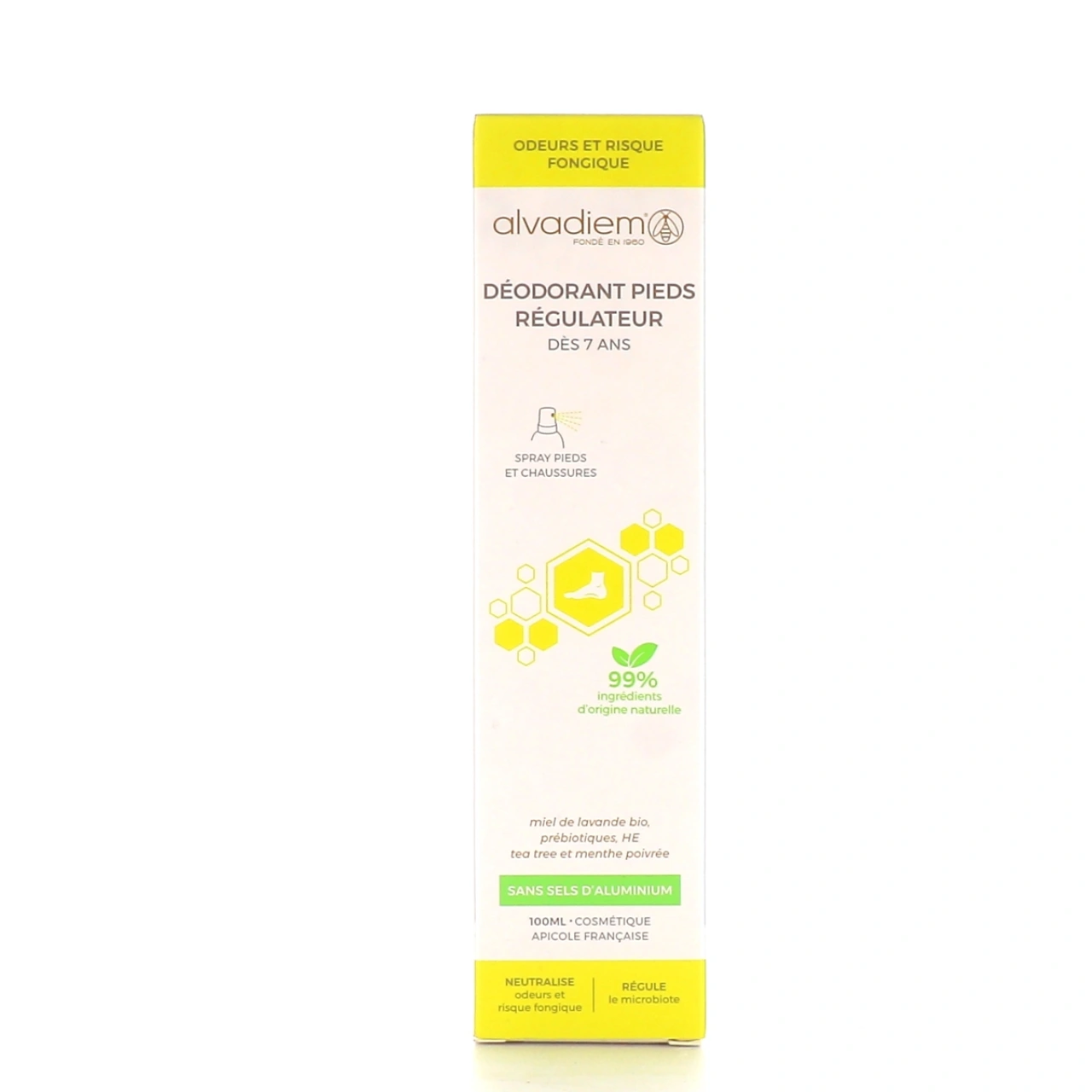 Alvadiem Déodorant pieds régulateur - Alvadiem