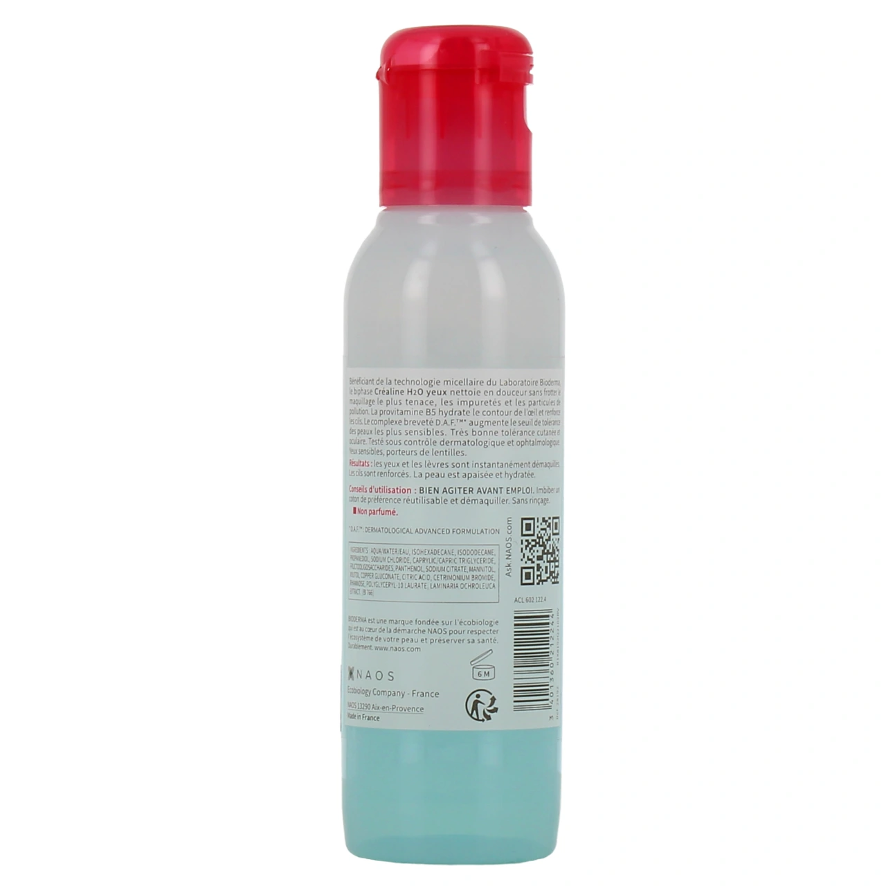 Bioderma Créaline H2O Yeux Démaquillant Waterproof - Vue 3