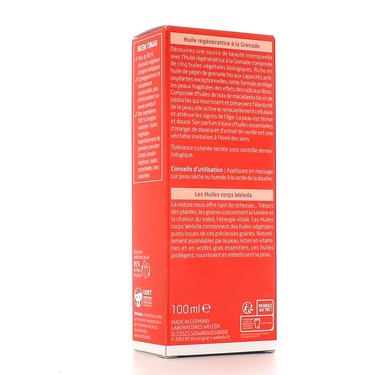 Weleda Huile Régénératrice Grenade - Vue 2