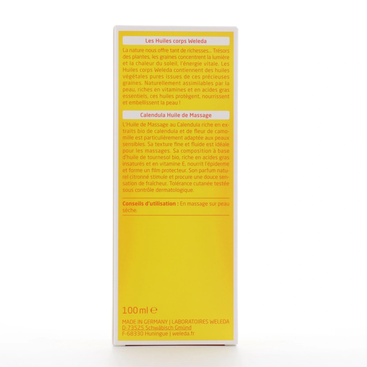 Weleda Calendula Huile de Massage Bio - Vue 2