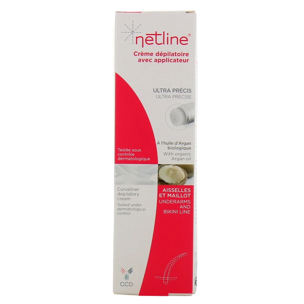 Netline Crème Dépilatoire Applicateur Aisselles et Maillot - Vue 2