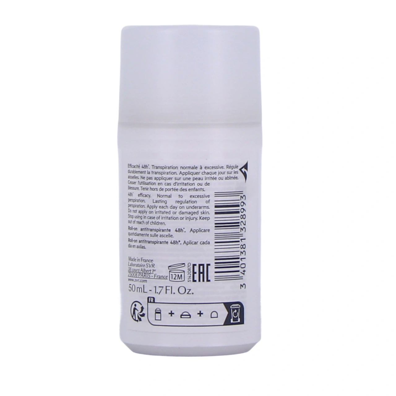 SVR Spirial Anti-Transpirant 48h - Vue 3