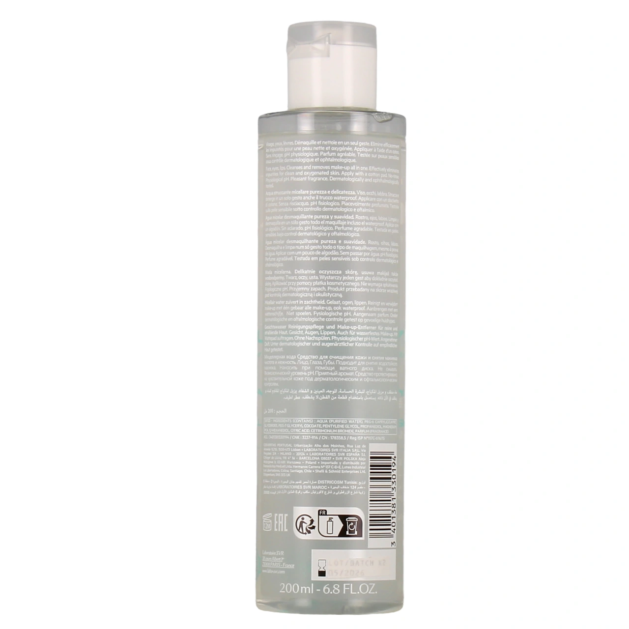 SVR Physiopure Eau micellaire - Vue 6