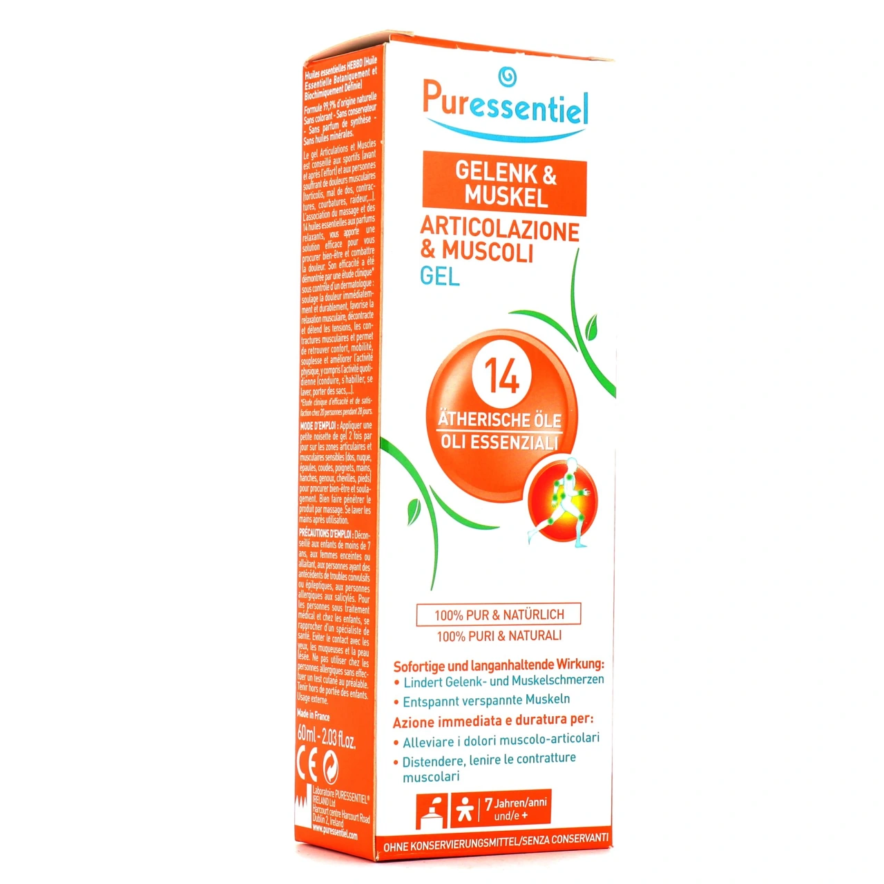 Puressentiel Articulations & Muscles Gel aux 14 huiles essentielles - Vue 5