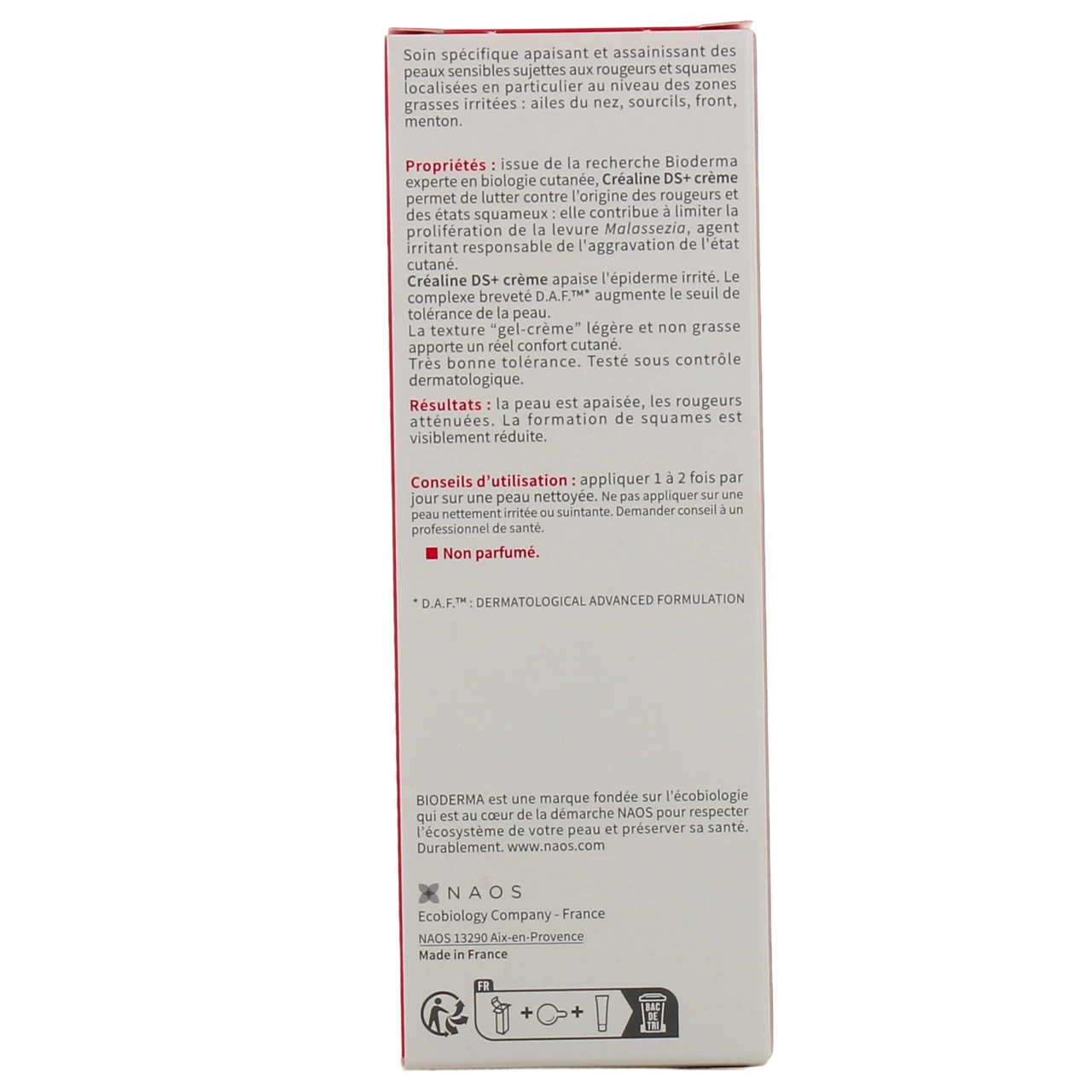 Bioderma Créaline DS+ Crème apaisante assainissante - Vue 3