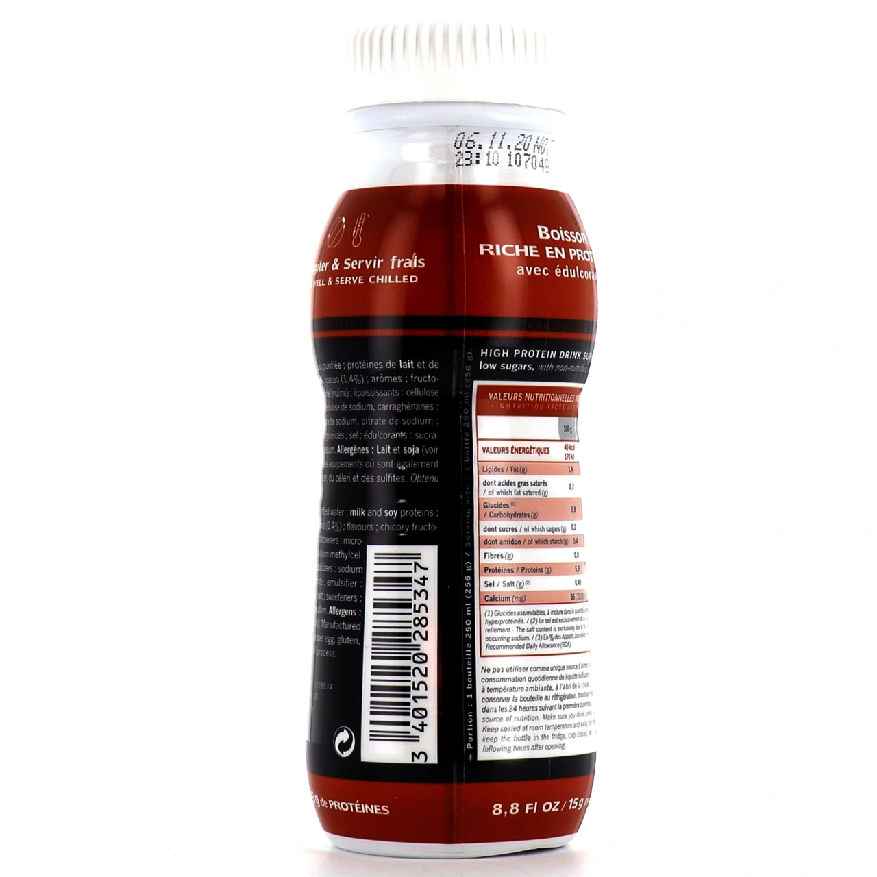 Protifast Boisson Chocolat Noir - Vue 2