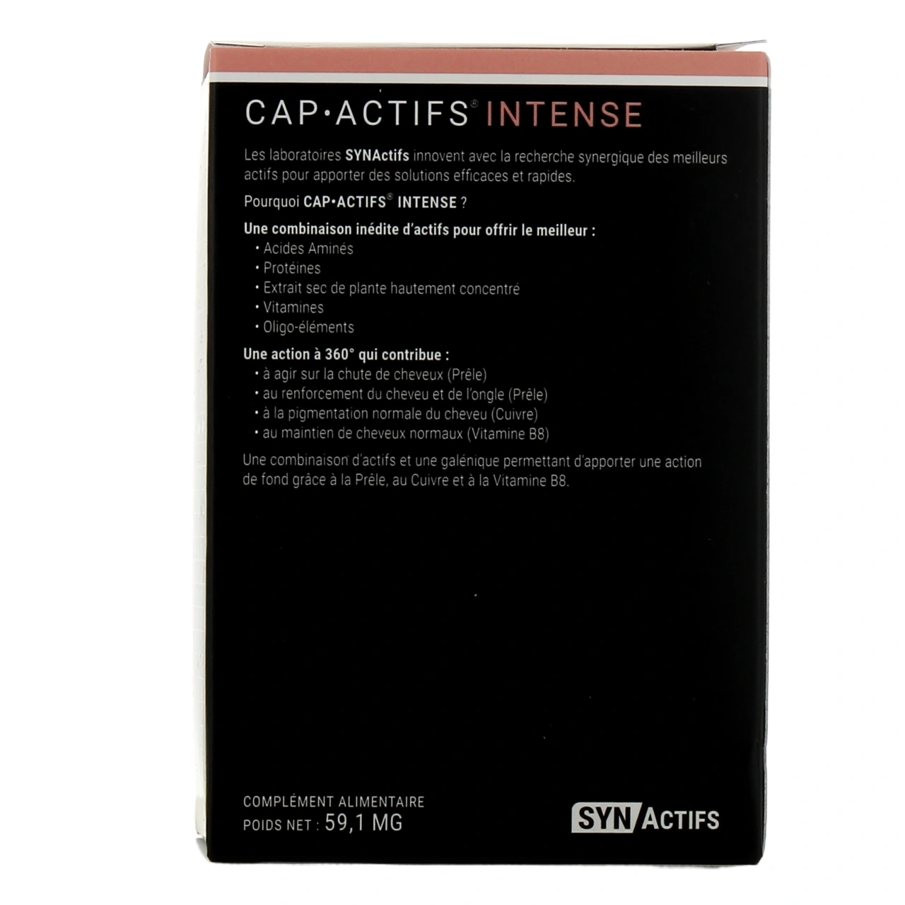 Synactifs Cap Actifs Intense Cheveux & Ongles - Vue 3
