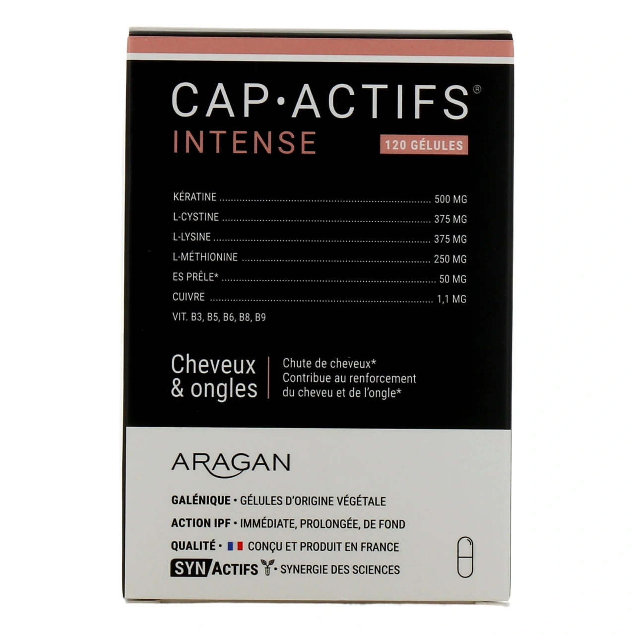 Synactifs Cap Actifs Intense Cheveux & Ongles - Vue 2