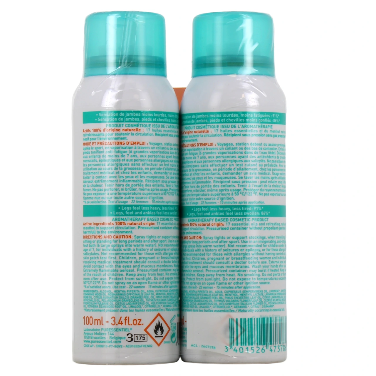 Puressentiel Circulation Spray Tonique Express - Vue 3
