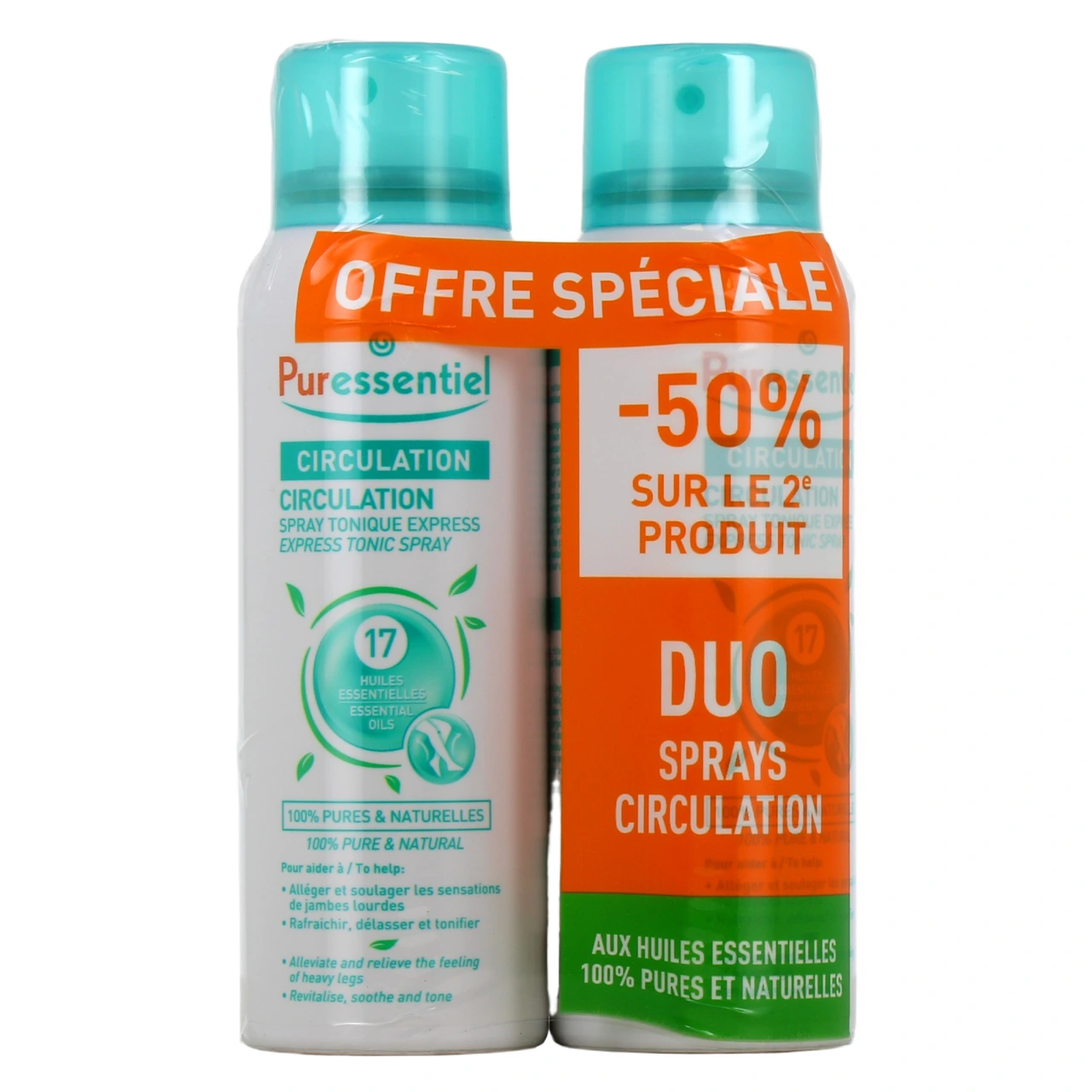 Puressentiel Circulation Spray Tonique Express - Vue 2